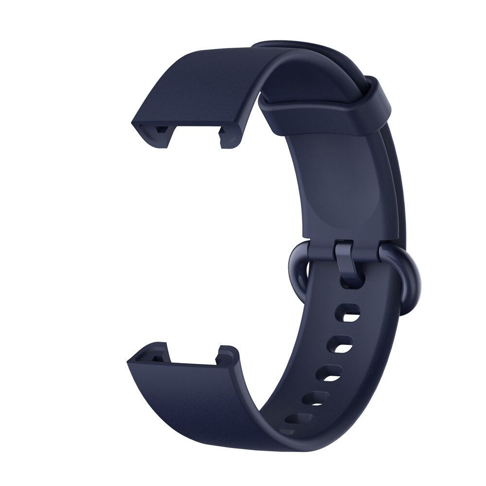 Correa de silicona para Xiaomi Mi Watch Lite, repuesto de pulsera deportiva, versión Global: dark blue