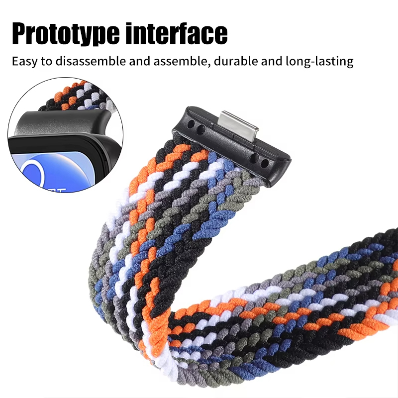 Band for HUAWEI watch fit 4 Pro/fit 3/4 smartwatch wrist replacement belt magnetic braided bracelet correa HUAWEI fit 4 Straps