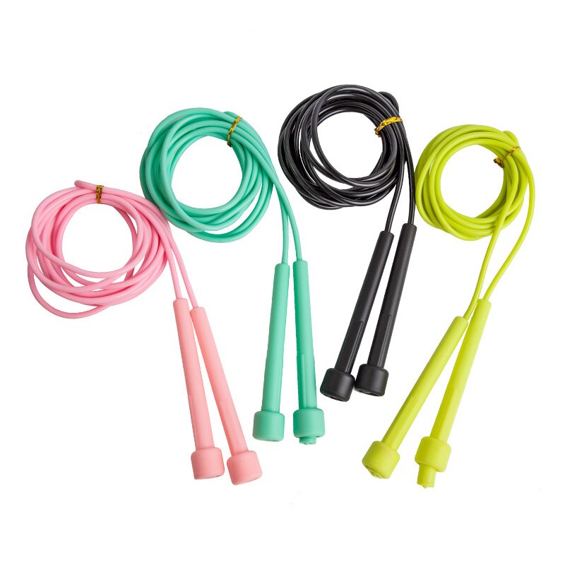 Cuerdas de saltar para Fitness, cuerda de saltar de velocidad de alambre de acero pesado para crossfit, equipo de entrenamiento de boxeo, ejercitador de gimnasio, novedad: A