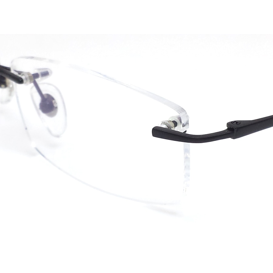 Pure Titanium Brillen Randloze Optische Frame Spektakel Resize Bril Voor Mannen Slim Tempel Framless Bril