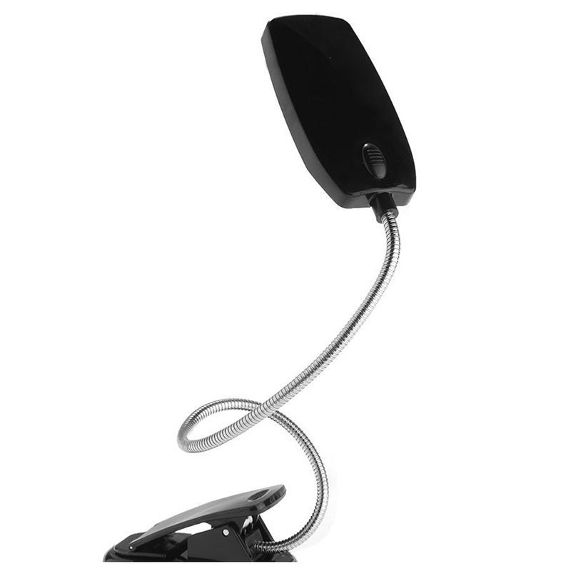 28 Led Lamp Light Flexibele Clip Pc Laptop Notebook Black