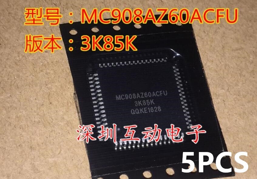 Modulo MC912XEP100VAL MC908AZ60ACFU 3K85K MC9S12DG256CFUE 0L01Y MC9S08AW16CFGE 5M75B MC9S08AC96CFGE 1M72Y 1 PCS-30 PCS: 5MC908AZ60ACFU 3K85K