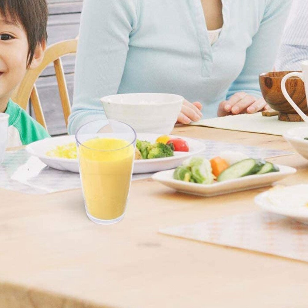 Plastic Water Beker, Zomer Transparante Water Cup, Anti-Val, Restaurant Servies, 460Ml