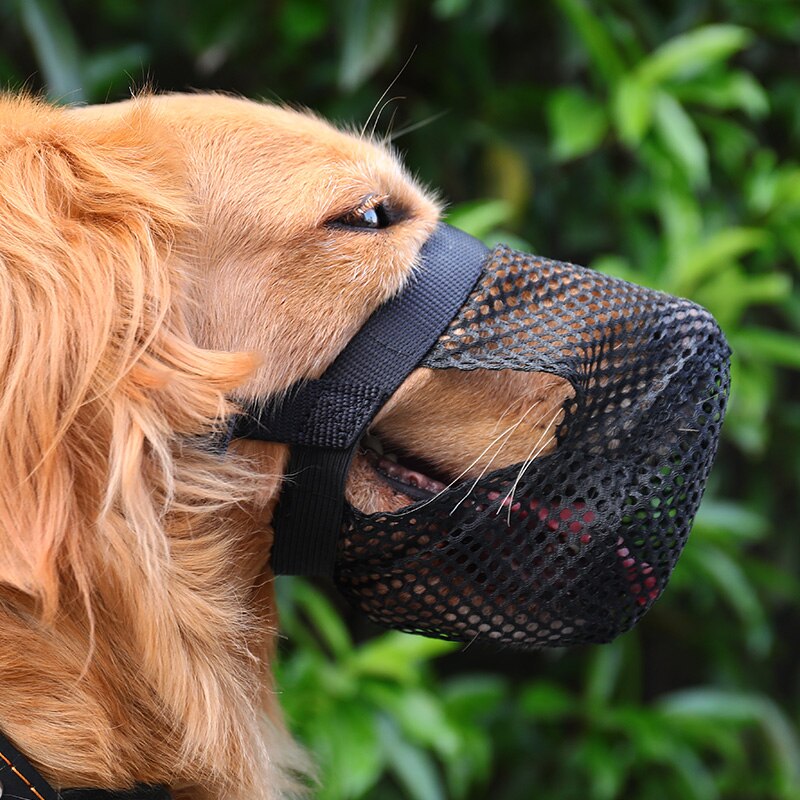 HOOPET Dog Mouth Covers Anti-bite and Licking Mouth Masks Small and Large Pet Mouth Muzzle Golden Retriever Mouth Mouth Cover