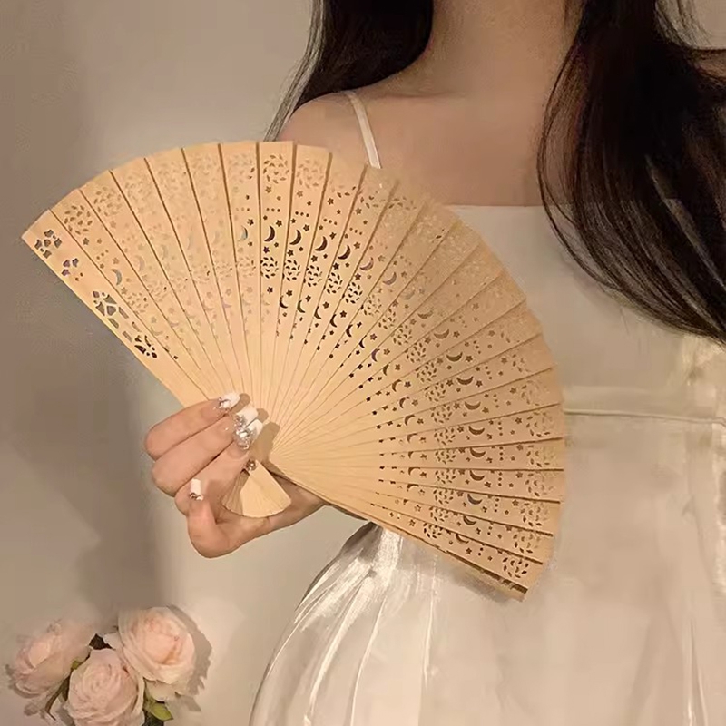 Abanico de mano plegable para decoración floral, abanico japonés de bambú antiguo para mujer, abanicos personalizados para baile, accesorios de decoración para de boda, abanico para mujer