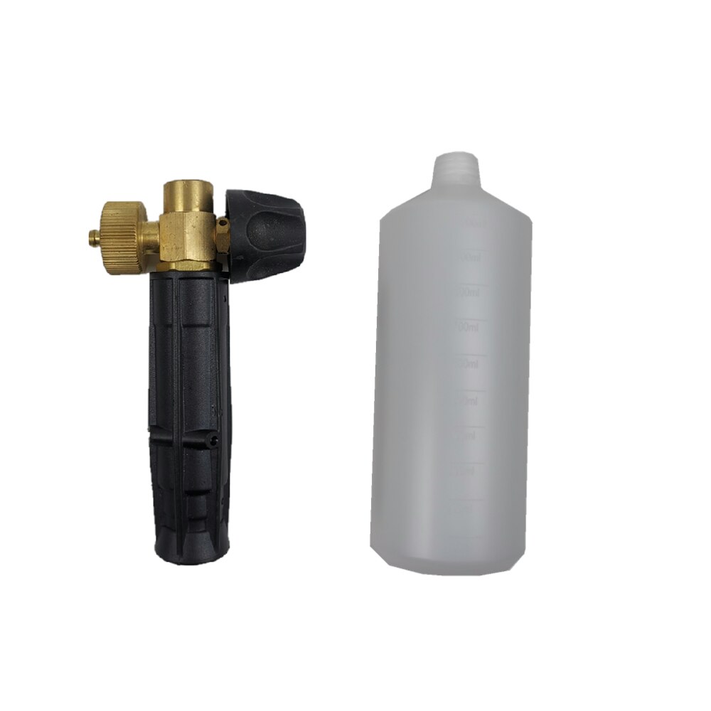Adjustable Foam Cannon I Liter Bottle Snow Foam Lance with foam nozzle replacement Foam Blaster for Pressure Washer Gun