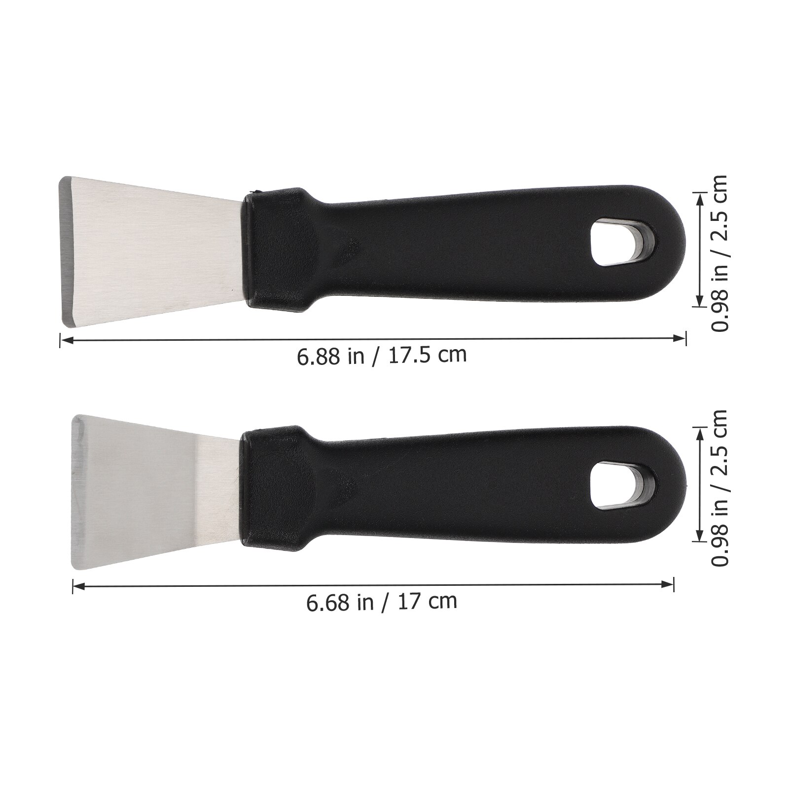 4PCS Refrigerator Ice Shovel Stainless Steel Ice Removal Shovel Defroster