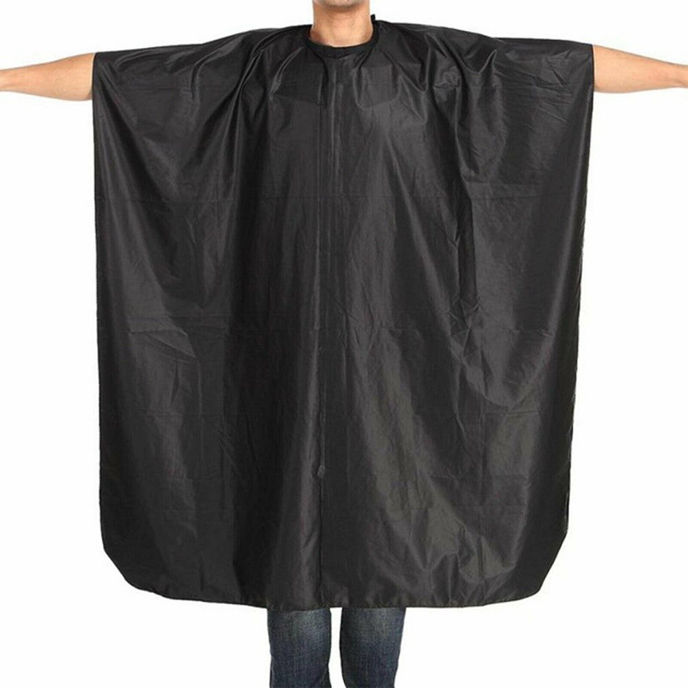 Kapsalon cape voor volwassenen, kapsalon, kappersjurk, unisex kappersjas, waterdichte kappersschort