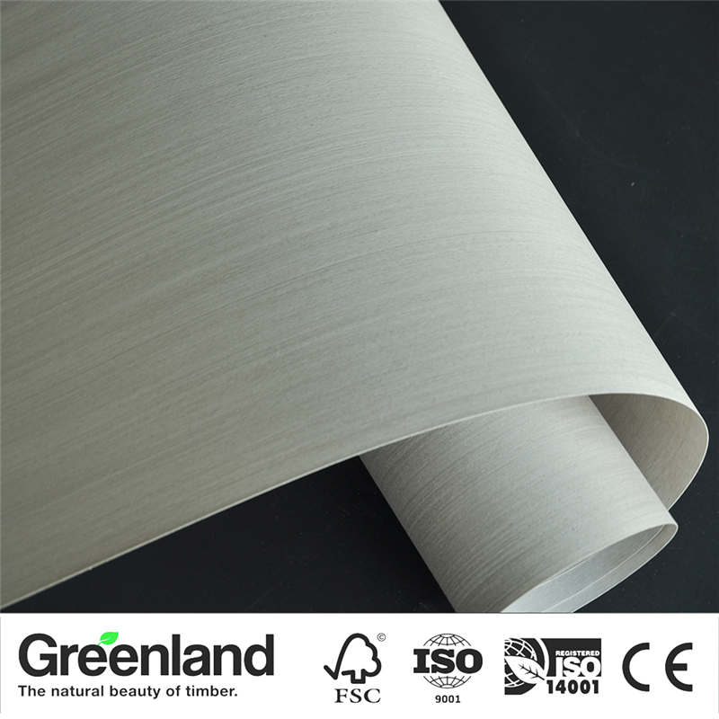 Zilveren EIKEN Hout Fineer Vloeren DIY Meubels Natuurlijke Materiaal Deuren Buitenste Huid Maat 250x60 cm Verticale Fineer onvoltooide hout