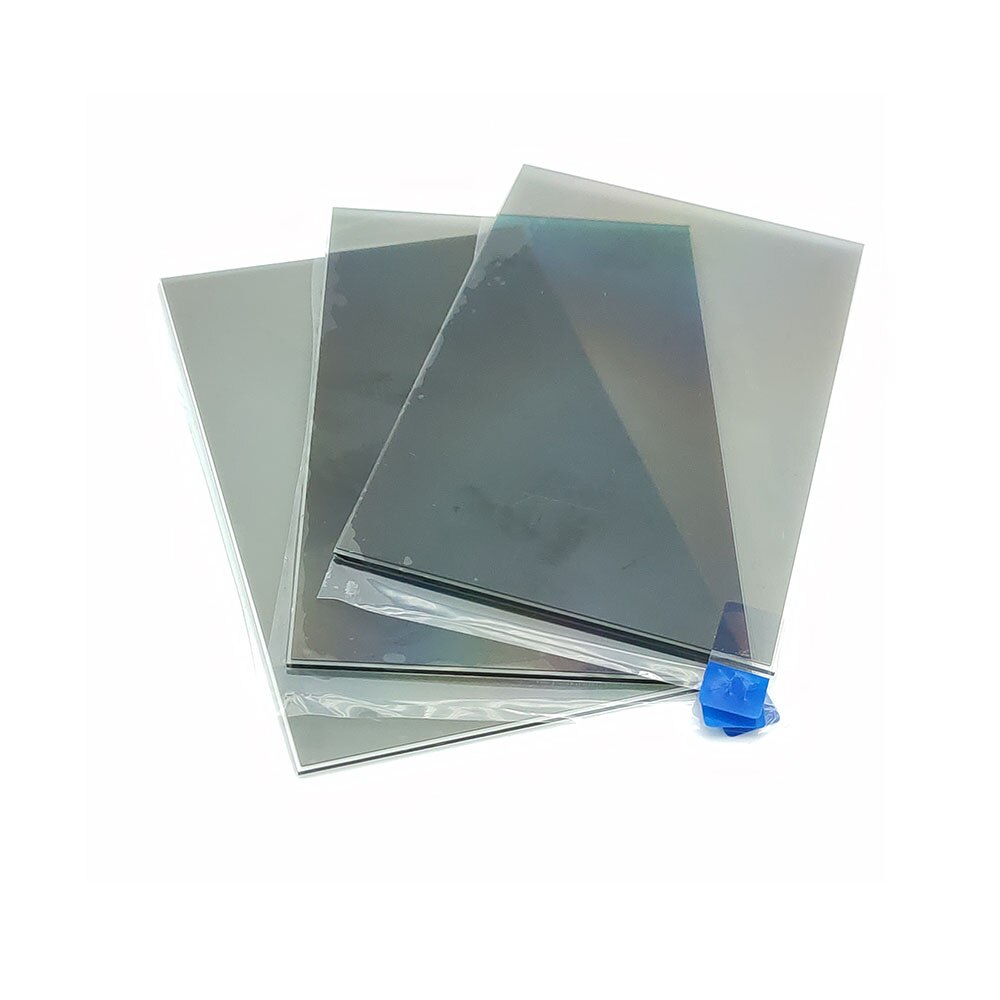 Polariseur thermique en verre 96x60x1.2mm, pour lcd de 4 pouces, mini projecteur led, réparation pour UC40 UC46 Rigal: 3 pcs