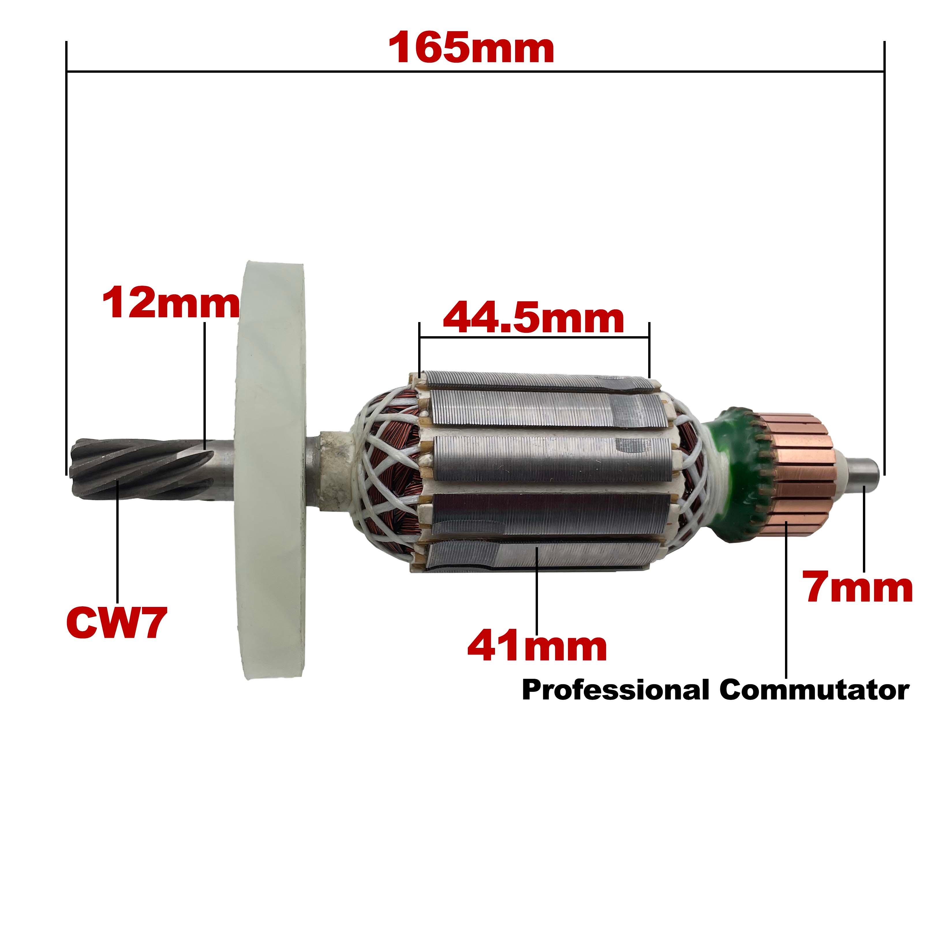 AC220V-240V Armature Rotor Anchor Replacement for MAKITA Electric Rotary Hammer HM0810 HM0810T 0810: Armature Pro