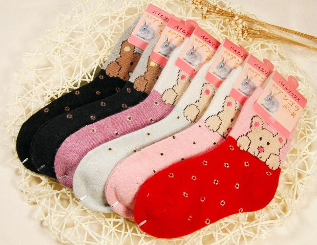 Winter 3-5 years old unisex baby cartoon wool thicken socks boys girls children warm socks 10 pairs/lot mix: Default Title