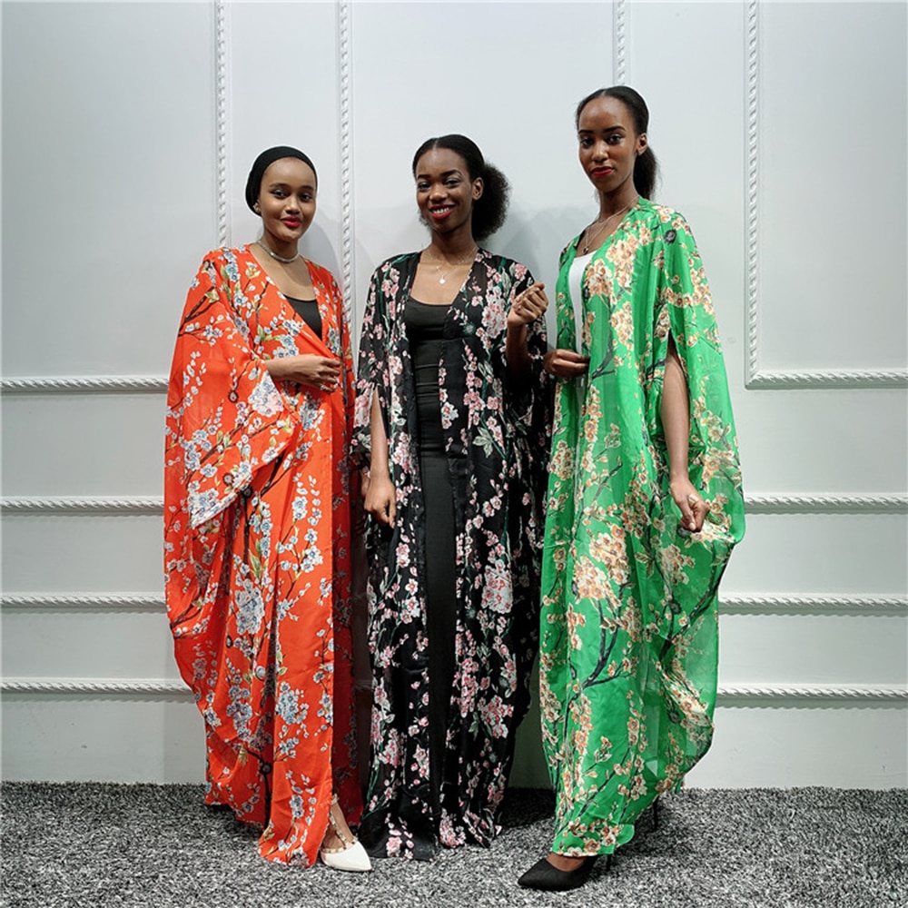 Kaftan dubaï Abaya Cardigan Kimono, robe musulmane, Hijab, robes africaines pour femmes, pakistanais, Caftan Marocain, Qatar, vêtements islamiques