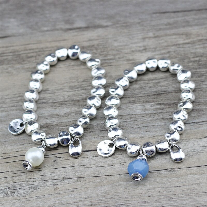 Anslow sieraden verstelbare kralen water hart bijoux bedels armband voor vrouwen meisjes hars snoep laag 0814lb