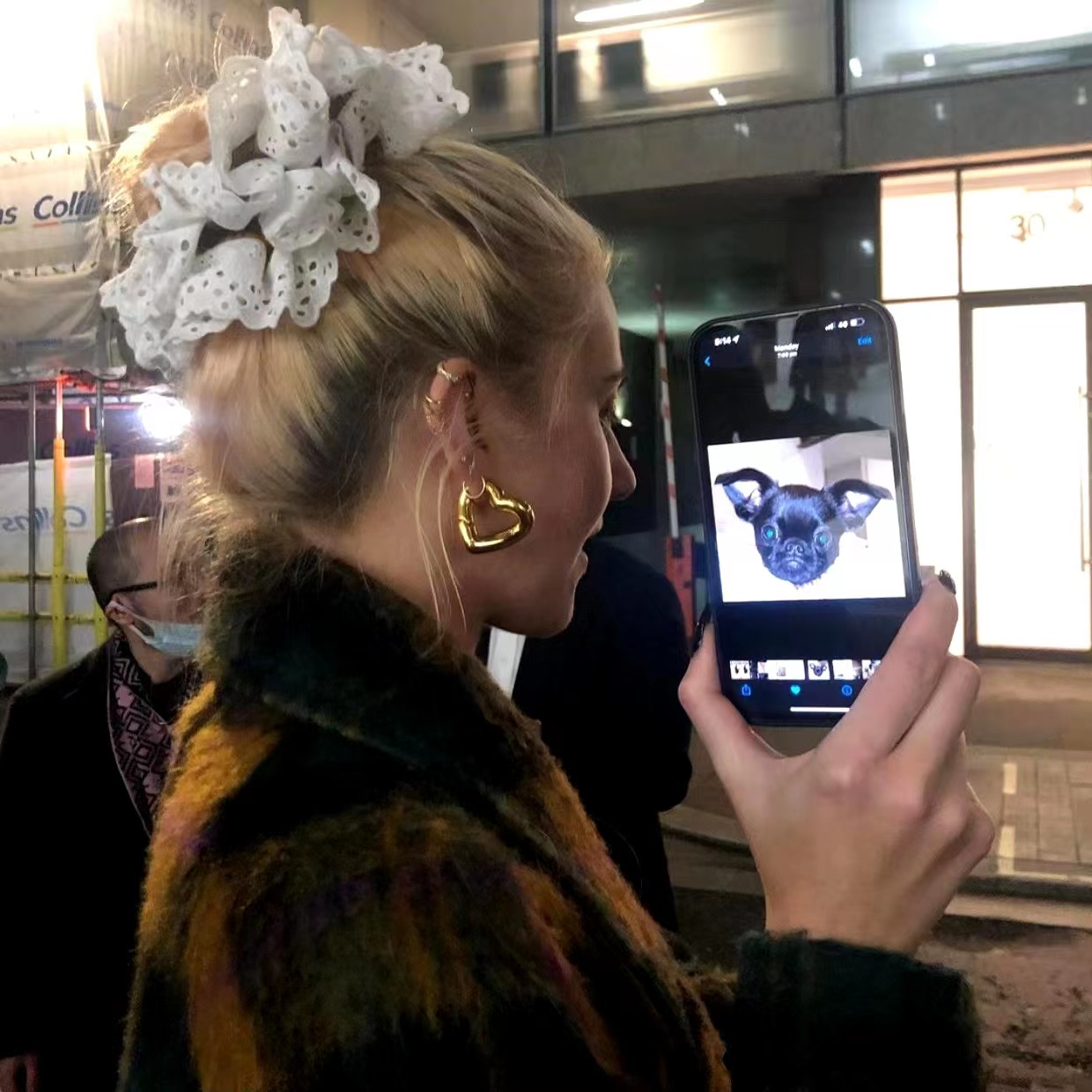Coletero de pelo francés de encaje de gran tamaño para mujer, coleteros elásticos, diademas, accesorios elásticos para el cabello