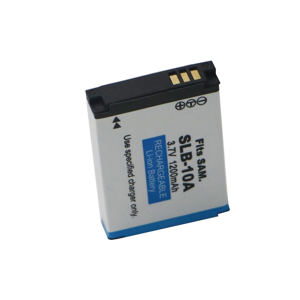 2 stks SLB-10A SLB 10A SLB10A Camera Batterij Voor Samsung SL102 SL202 SL420 SL620 SL820 HZ10W HZ15W ES55 L100 L110 l200 L210 L310W