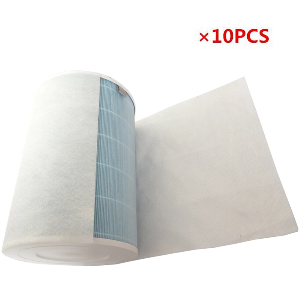 10Pcs Vervanging Hepa Antibacteriële Anti-stof Katoen Voor Xiaomi Luchtreiniger 2 / 1 / Universal Airconditioning filter Katoen