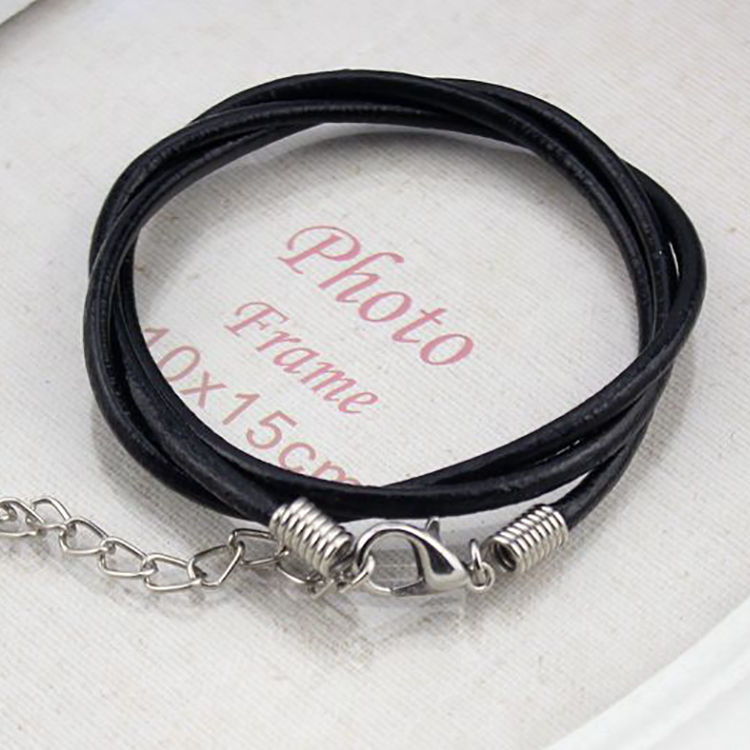 100pcs Metal Spring Crimp Clasps Leather Coil Cord Ends Fastener End Caps Connectors For DIY Bracelet Jewelry Making Accessories