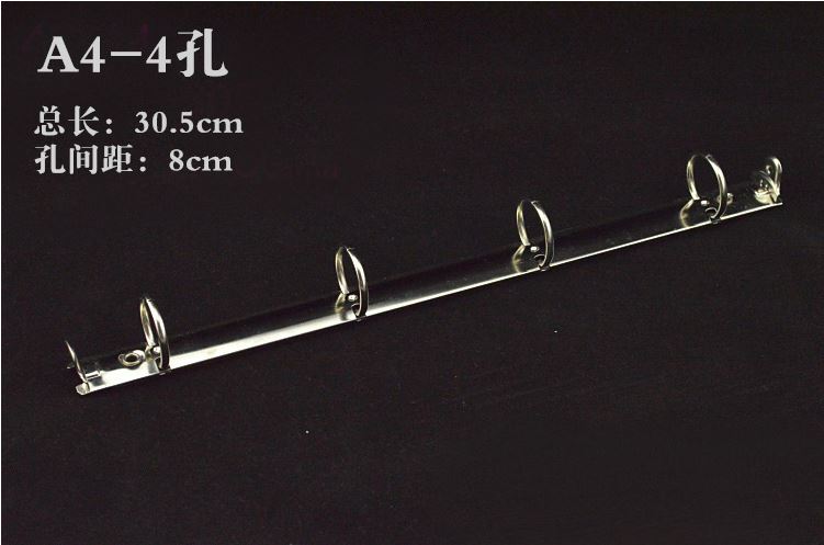 Loose Leaf DIY 6-Hole Binder 20-Hole 26-Hole Loose-Leaf Core Metal Clip A4/B5/A5/A6/A7 Storage Folder