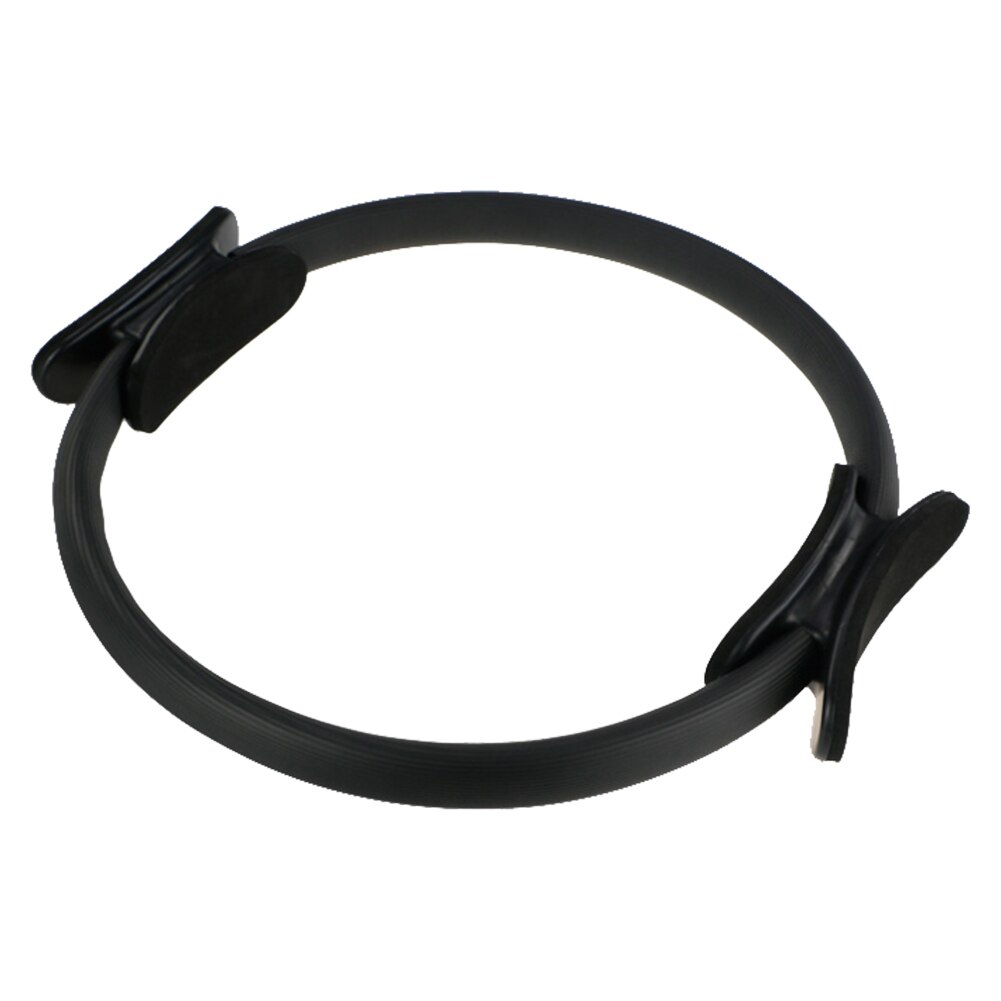 Yoga cirkel pilates ring mænd kvinder fitness fitness trænings sportsudstyr: Sort