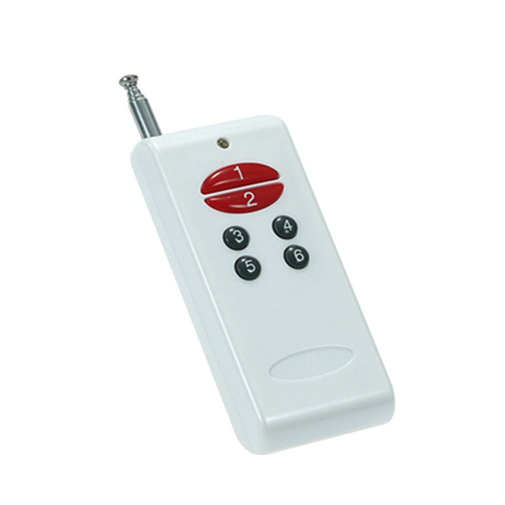 2 in 1 Wireless 12V 6 Channel 6-Way Module Learning Switch & 4pcs 6-Button Wireless Remote Controller Set