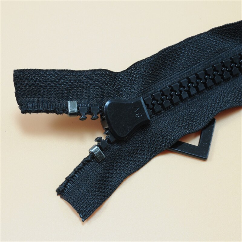 Ritsen voor naaien DIY materialen NO.1 5 en 8 hars grove tanden gesloten zwarte rits down kleding pocket rits voor kledingstuk FC152