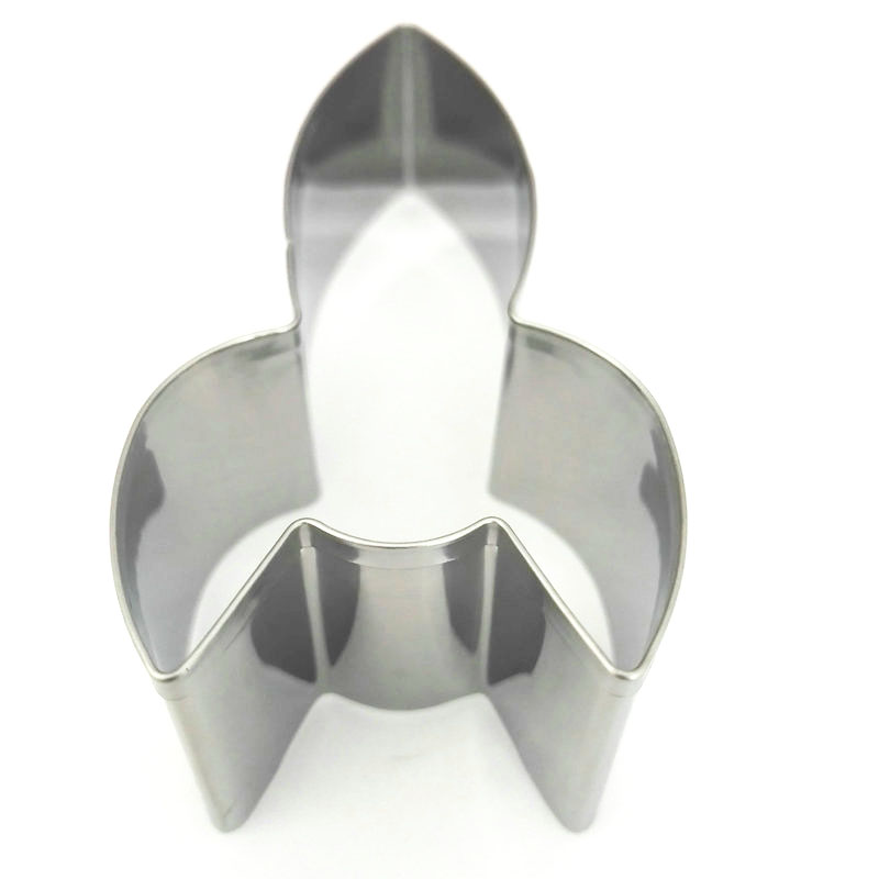 Rakete bilden Metall Cookie Cutter Gebäck Keks Kekse Backform Fondant Kuchen Dekorieren Werkzeuge