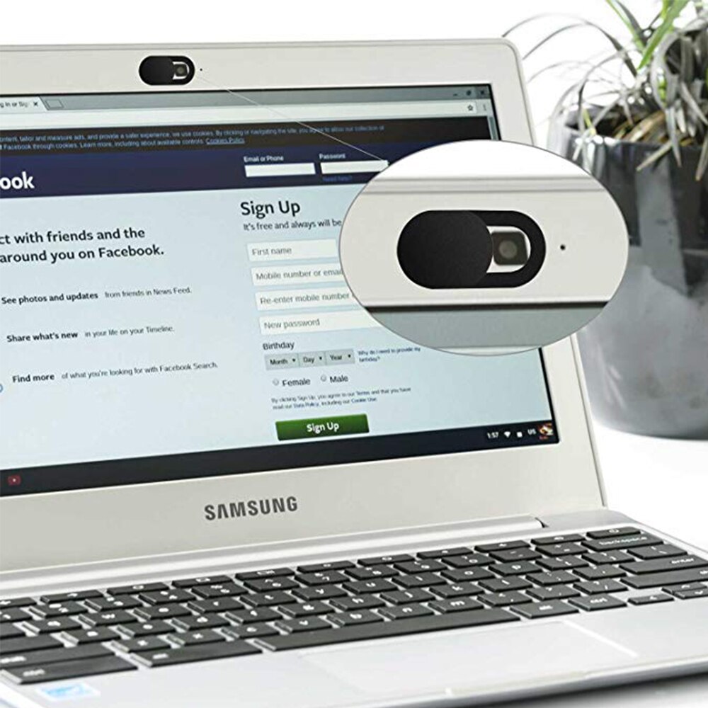 Écran lentille Webcam couverture curseur mince Web caméra couverture s'adapte ordinateur de bureau pour ordinateur portable pour Macboook Pro iMac Mac Mini ordinateur Smartphone
