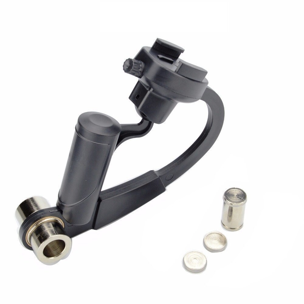 Stabilisateur gyroscopique à inertie 3 axes pour caméra d'action flash Mini Support de bâton de Selfie vidéo portable pour caméscopes GoPro