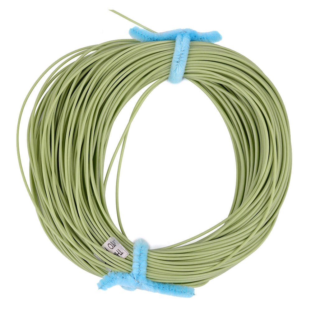 30.5m Weight Forward Fly Line Floating Fly Fishing Line With Welded Loop Multi Color Number 2.0 Line