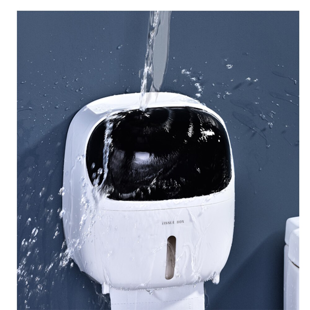 Toiletrolhouder Waterdichte Houder Voor Toiletpapier Badkamer Toiletpapier Opbergdoos Toiletrolhouder Robot Vorm