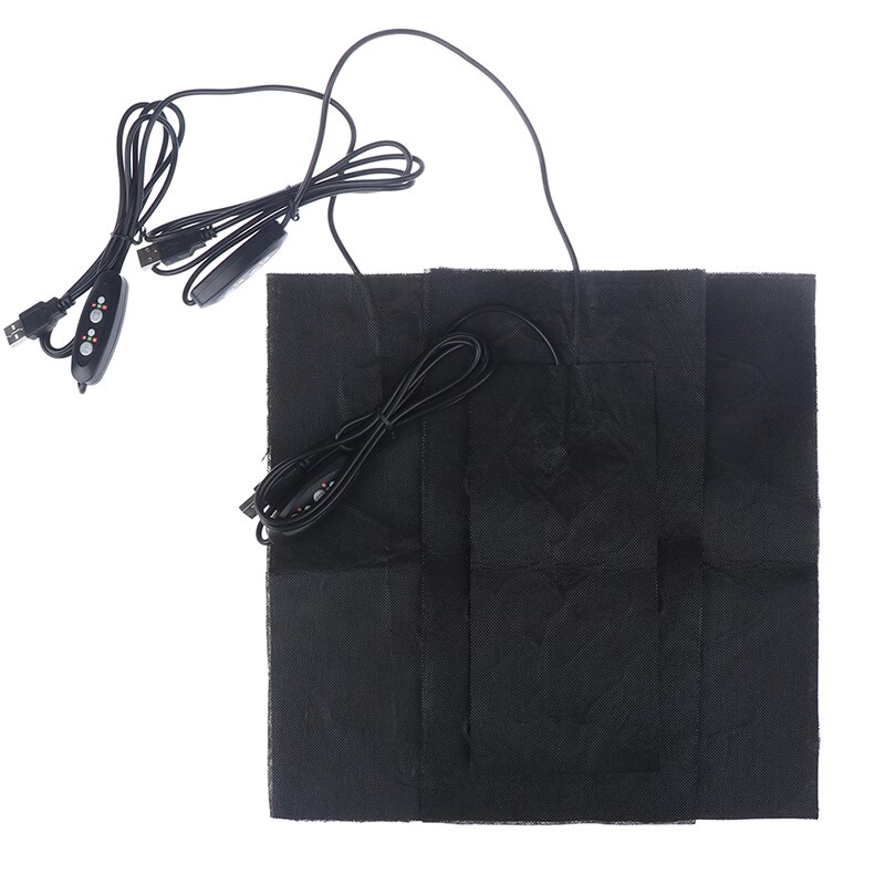 Usb Warme Pasta Pads Snel Verwarming Carbon Fiber Verwarming Pad Veilig Draagbare Verwarming Warmer Pad Voor Doek Vest Jas schoenen Sokken