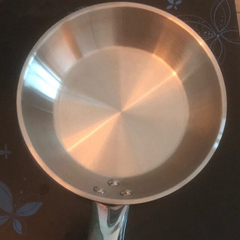 Keuken 20Cm Inductie Koekenpan Rvs Koekenpan Koekenpan Kookgerei Accessoires Koken Gereedschap