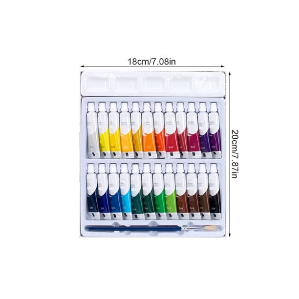 Water Kleur Verf Set Student Beginner Art12 18 24 Kleur Draagbare Verf Pigment Voor Artist Student Beginner Kunst School Supplies