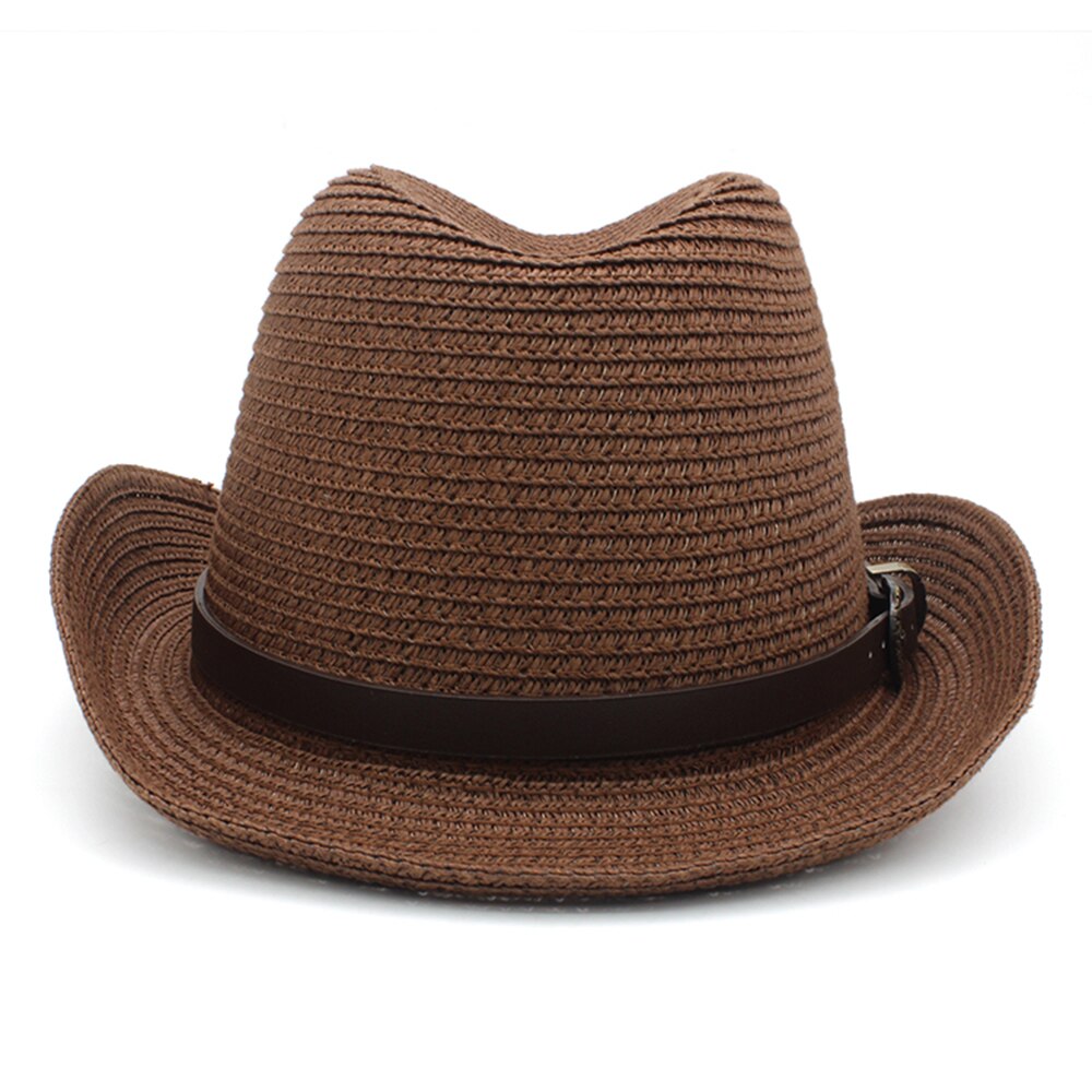 Sombreros clásicos de paja para hombre y mujer, sombrero de paja clásico Retro Para hombre y mujer, sombrero Fedora con banda de lazo, Trilby, Jazz, talla ajustable M-L 7 1/8-7 3/8
