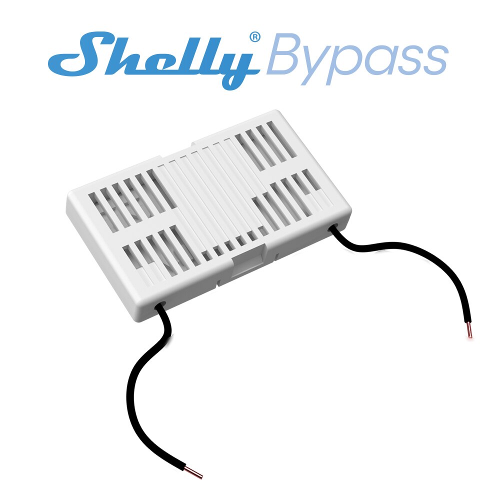 Shelly Bypass 2Pcs Used to Associate Shelly Dimmer 2 Shelly 1L 1 Suitable for 110V-220V