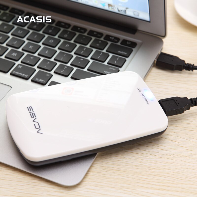 Op Verkoop 2.5 ''ACASIS Originele 500 GB USB2.0 HDD Mobiele Harde Schijf Externe Harde Schijf Hebben power schakelaar Goede prijs