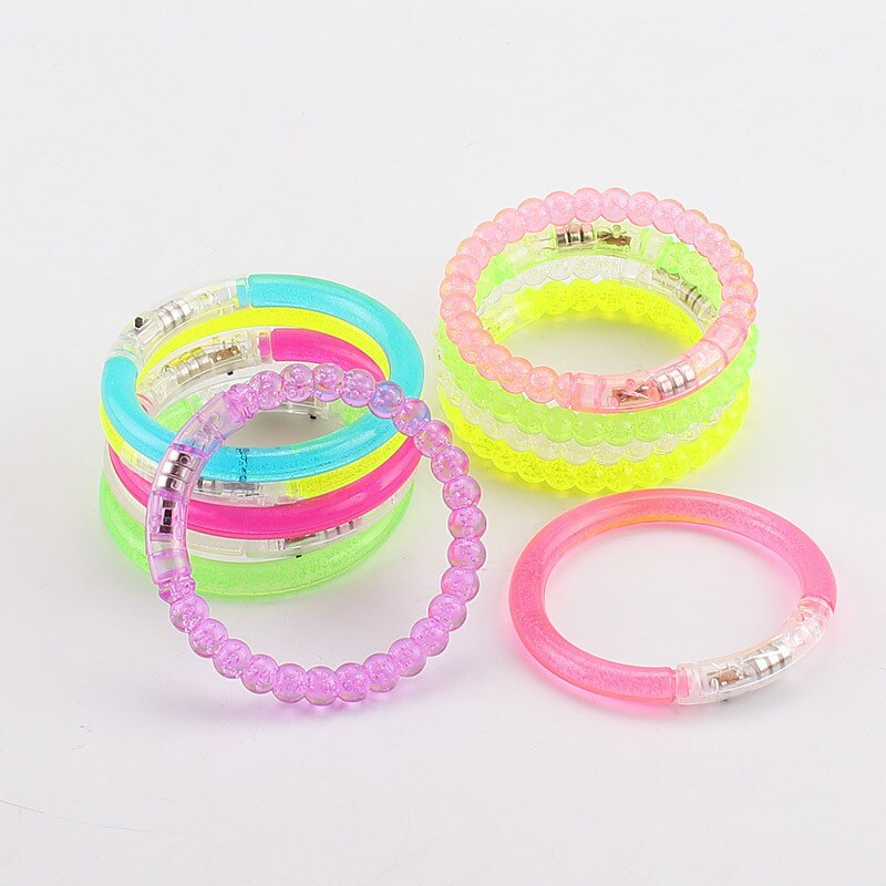 1pcs Party Fluorescence Light Glow Sticks Acrylic Bracelets Necklaces Neon for Wedding Party Glow Sticks Colorful Glow Stick