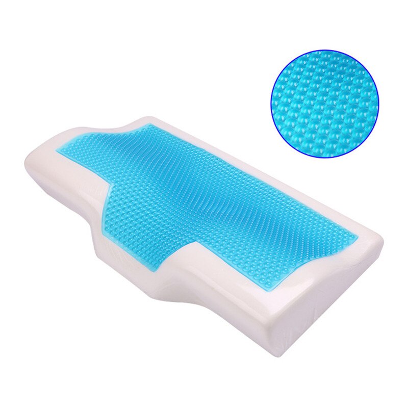 Cojín de Gel de silicona con memoria, almohada de espuma viscoelástica, protege el coxis, rebote lento, cojín fresco para silla, alfombrilla para asiento, ropa de cama para el hogar
