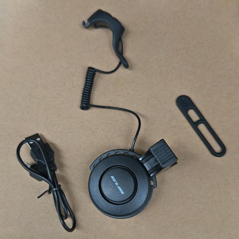 Fietsbel met usb-oplaadfunctie, 120db stuurbellen, 3 modusgeluiden, veilige waterdichte bellen,  h7jp