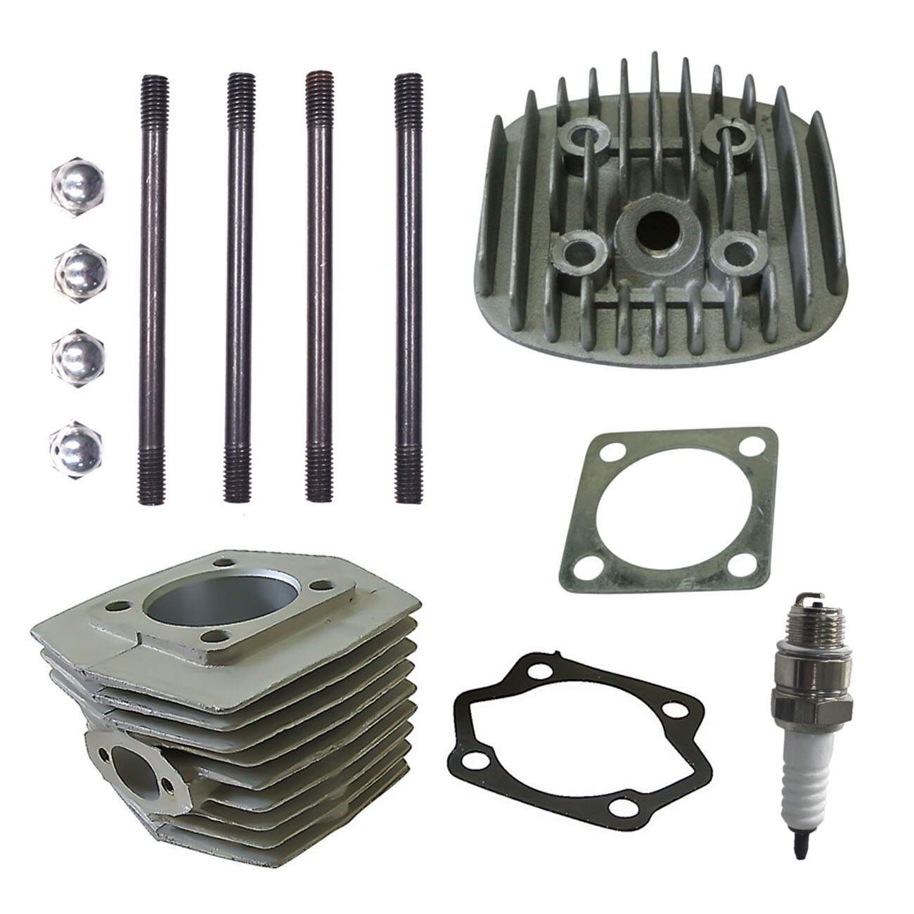 EPHIIONIY 80cc Zylinder-Kit Für Motorrad – 32 Mm Aufnahme, Für Gasbetriebene Fahrräder
