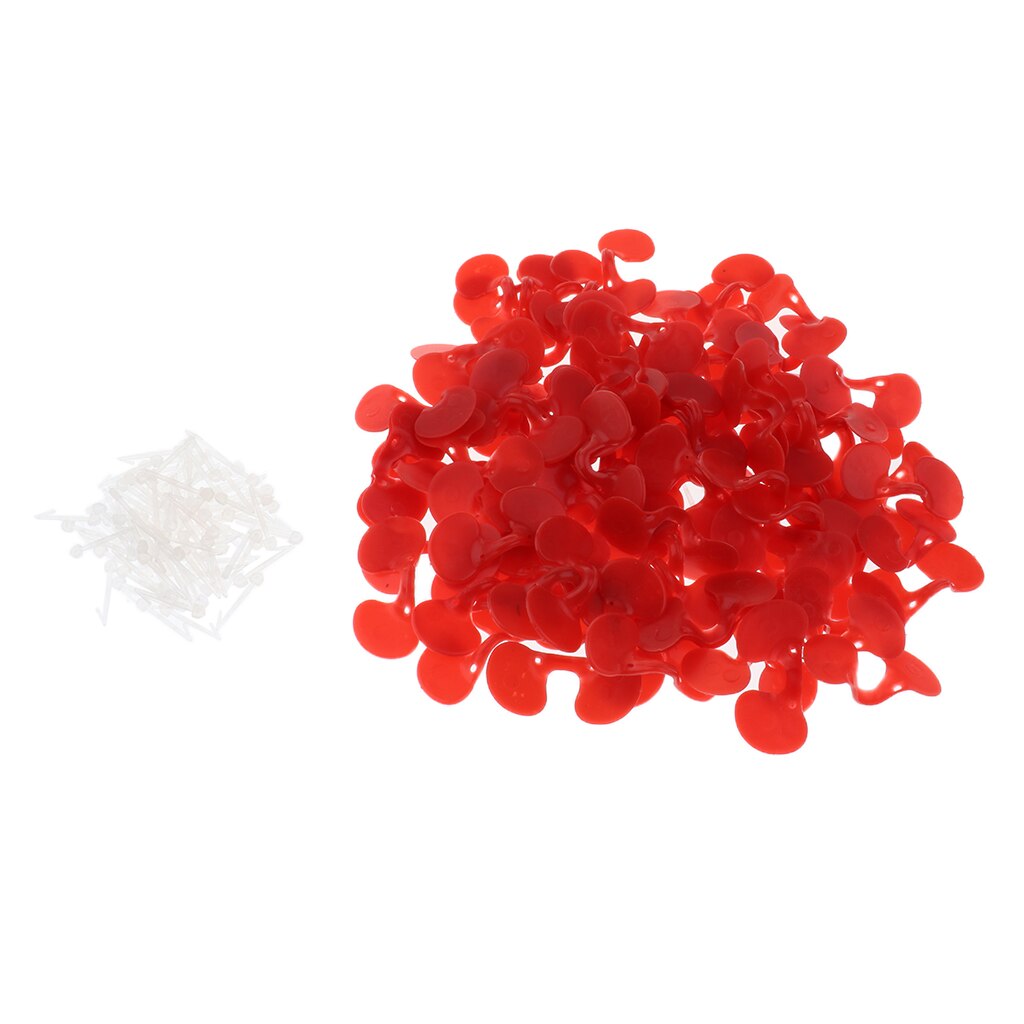 100 Pcs Peepers Chicken Eyes Anti-Pecking Goggles Farming Equipment