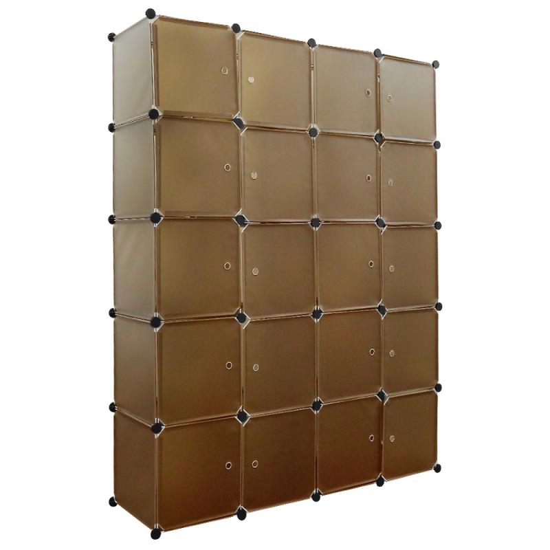 Multi-purpose Non-woven Cloth Wardrobe Detachable Clothing Storage Cabinet Dustproof Closet Storage Cabinet Furniture HWC