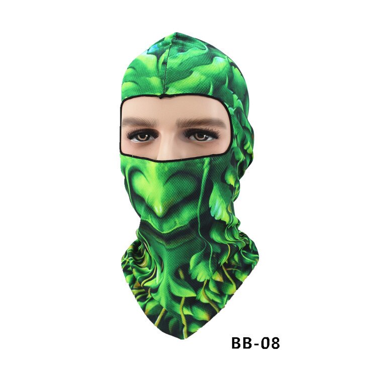Biker Motorcycle Face Mask Headgear Headscarf Skull Balaclava Foulard Hood: YB19