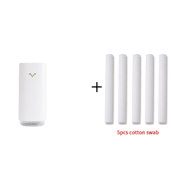 Liten luftfuktare ultraljudsdimma ångdimma tillverkare eterisk olja usb aromdiffusor för hushålls sovrum bil rosa vit: Bronsröd