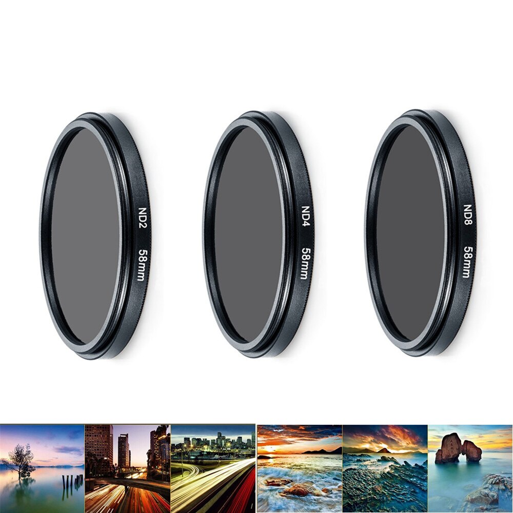 Capuchon de filtre de couleur progressif pour PANASONIC LUMIX G7 GX8 GX9 14-140mm / G80 G85 12-60mm, UV CPL FLD Star ND2 ND4 ND8