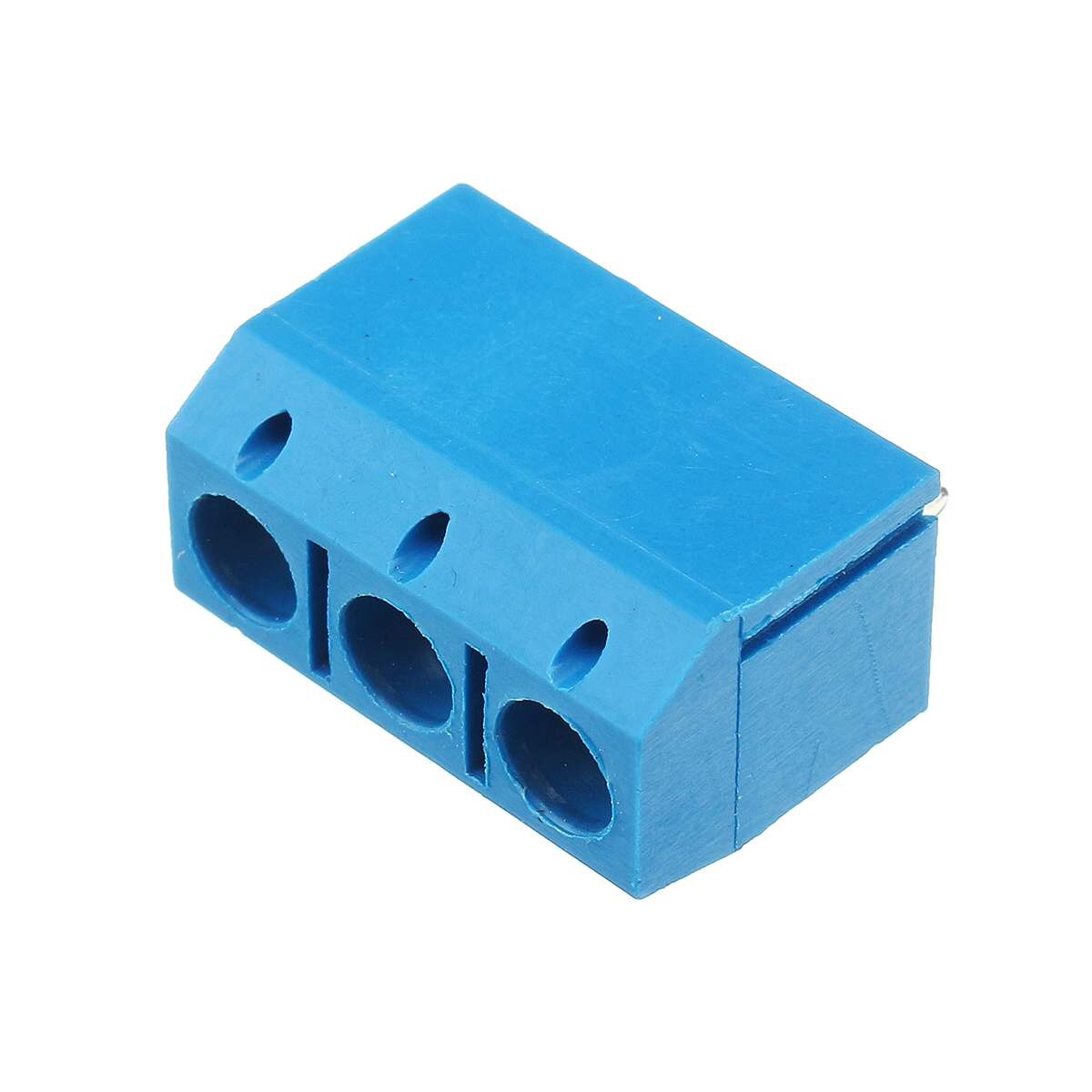 1 pcs 3 Pin 5.08mm Printed Circuit Board Connector Block Screw Terminals