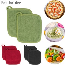 Heat Resistant Towel Pot Holders Cotton Potholder Pot Holder Pads Baking pot For Cooking And Baking Item Kitchen Accessories