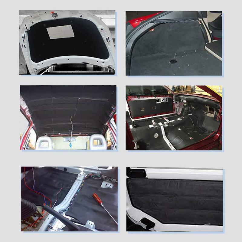 Mousse à cellules fermées pour voiture, 24x40/ 40x40 pouces, insonorisation, 8mm