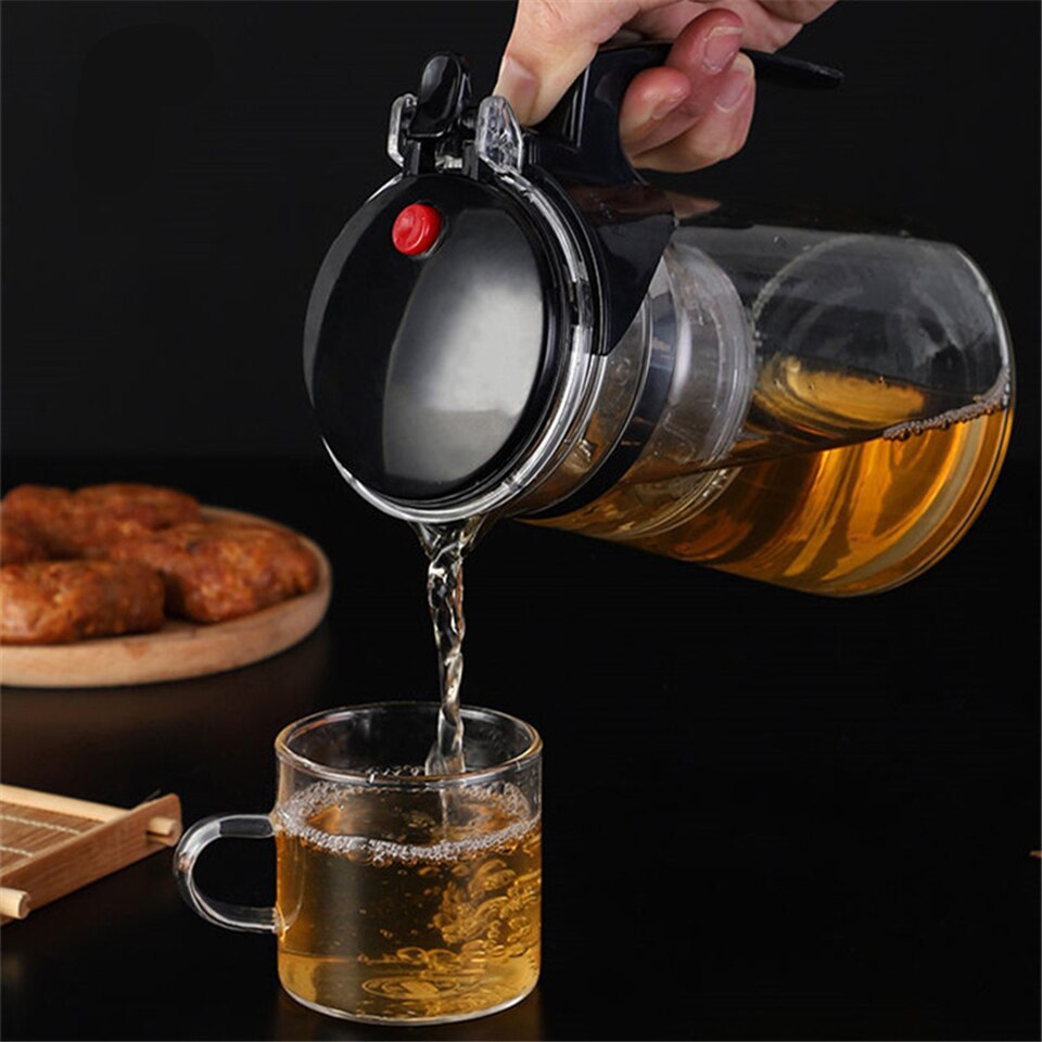 Zestawy robić herbaty szkło odporne na ciepło dzbanek na herbatę zaparzaczem chińnarty zestaw robić herbaty Kung Fu czajnik szklanka robić kawy ekspres wygodne biuro dzbanek na herbatę s